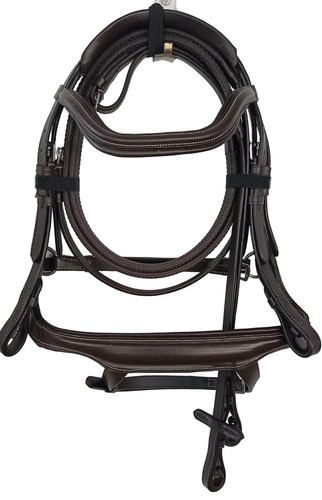 Leather snaffle anatomical - snaffle,