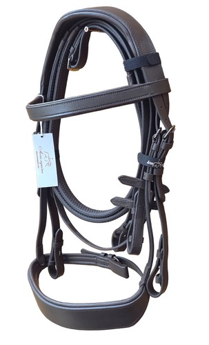 Comfort padded leather horse - leather,