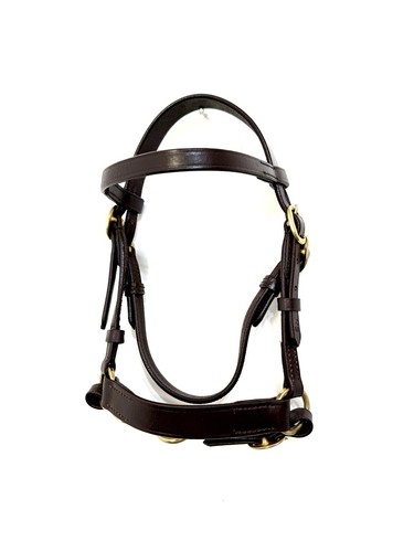 Hand show bridle brown - brown, &