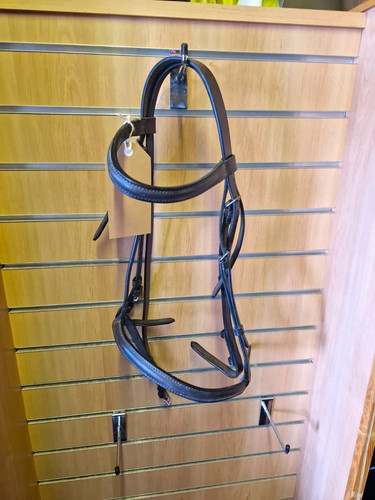 Brown pony bridle - brown,