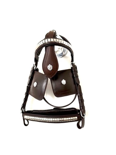 Blinkered bridle pony cob full - bridle, pony/cob/full