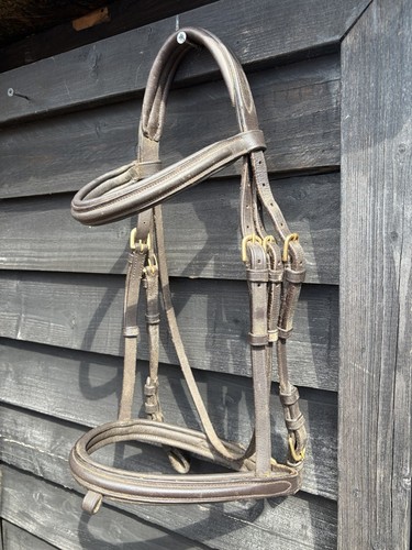Brown pony size bridle - pony,
